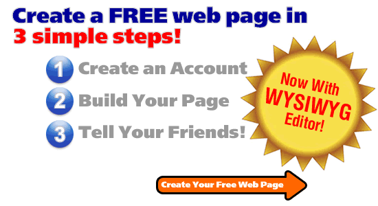 Create a FREE webpage